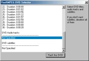 FlasK MPEG DVD Selector