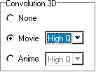 DVDtoOgm - Encode : Convolution 3D