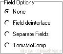 DVDtoOgm - Encode : Field Options