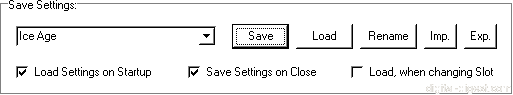 DVDtoOgm - Useful : Save Settings