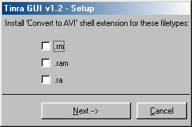 TINRA GUI Shell Extension