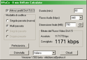 BRuCo-BitRate Calculator